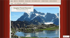 Desktop Screenshot of imaginetraveldiscover.com